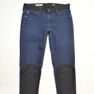 AG Adriano Goldschmied Size‎ 25 R Womens ALLY COLOR BLOCKED Legging SKINNY Jeans